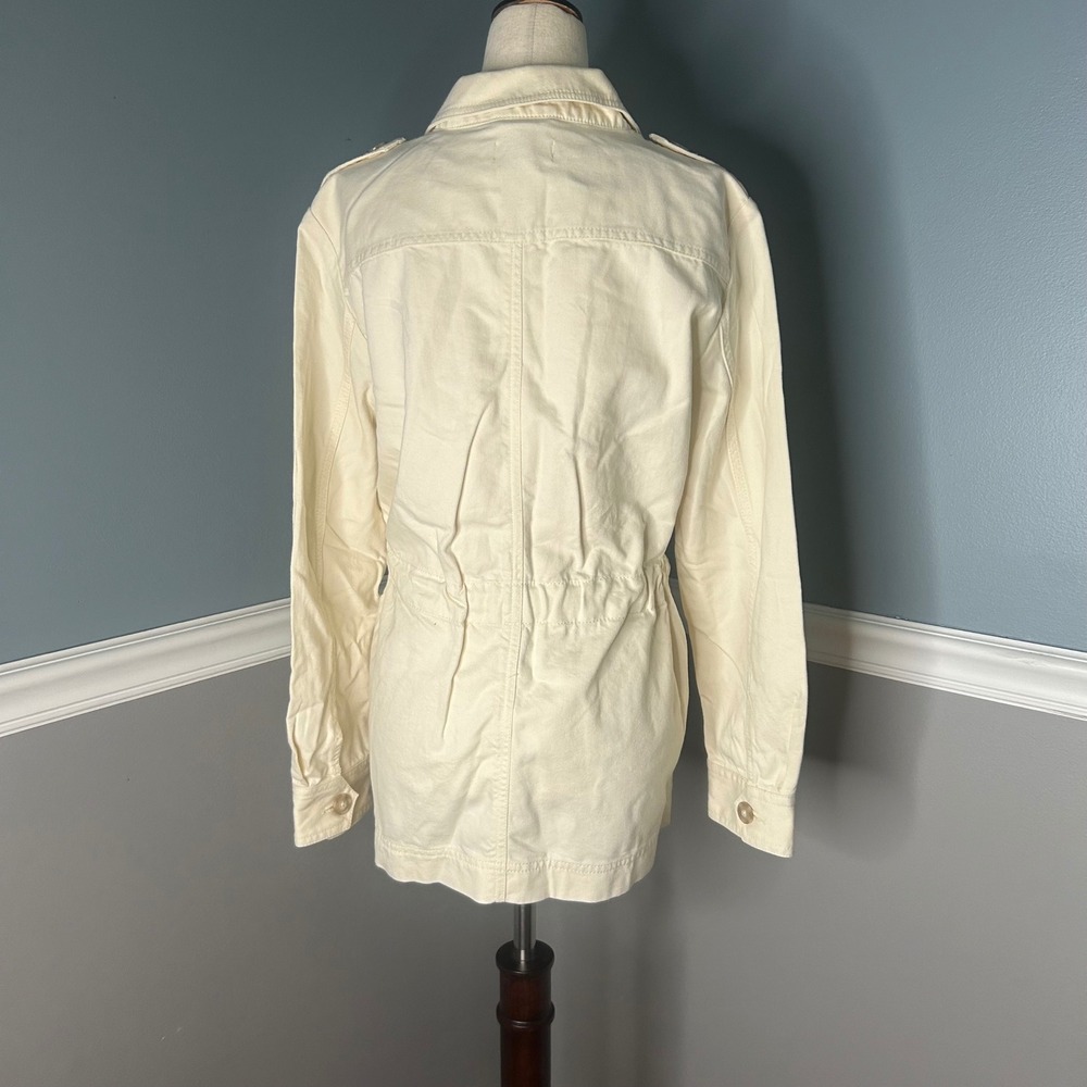 LOFT Utility Jacket Lightweight‎ Button Down Coll… - image 6
